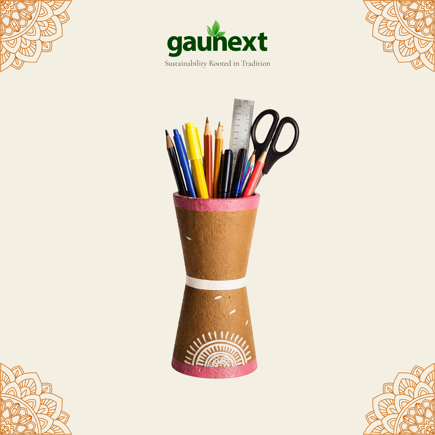 Eco-Aura Desk Organizer