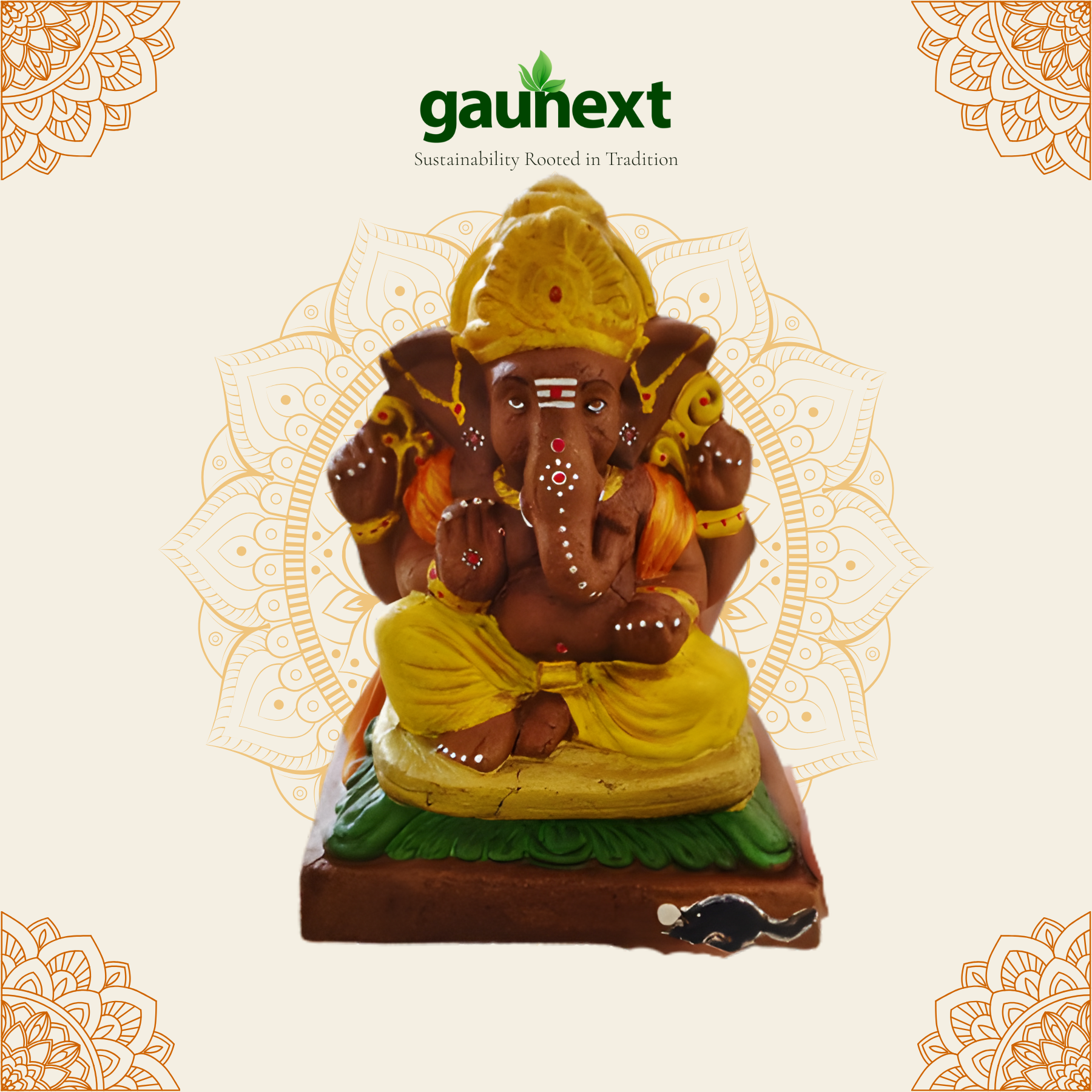 Decorated Divine Ganesh Ji (22")